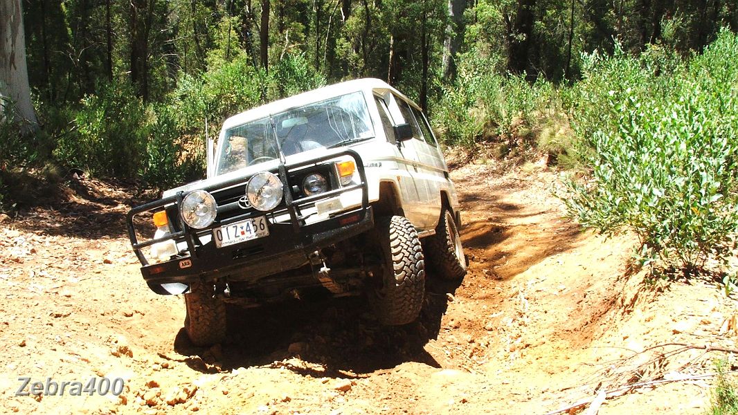 14-Rhino crawls up Shady Creek Track.JPG - 14-Rhino crawls up Shady Creek Track